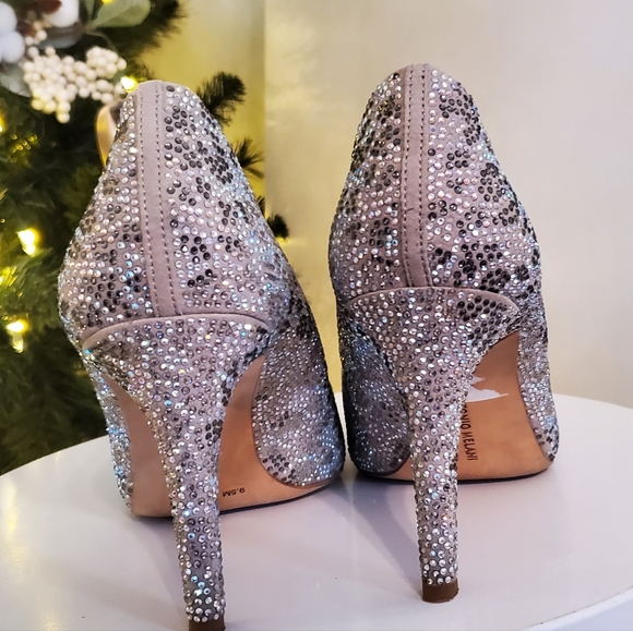 Antonio Melani size 9.5 rhinestone heels - Picture 5 of 7